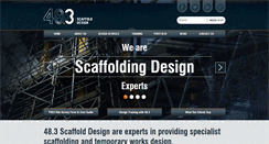 Desktop Screenshot of 483scaffolddesign.com